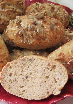 Bagett túróval, zabpehelyliszttel (Gluténmentes) recept fotója