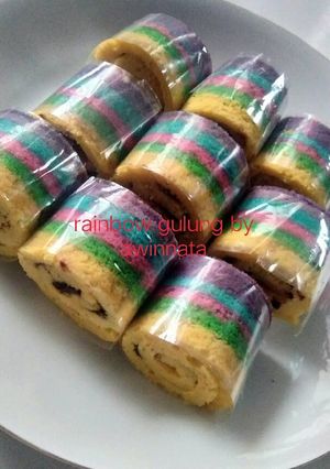 Foto resep Rainbow gulung