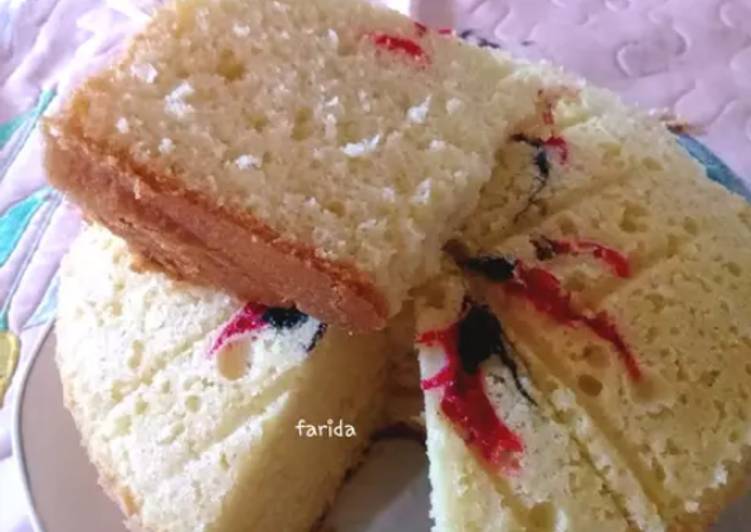 step by step Membuat No Oven Jelita Cake (Bolu Panci) Anti Gagal