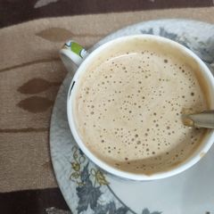 A picture of Dalgona coffee.