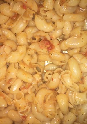 A picture of Spicy Desi Macaroni.