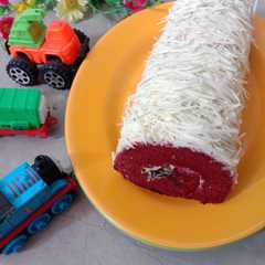 Red Velvet rollcake (All in One method) রেসিপির প্রধান ছবি