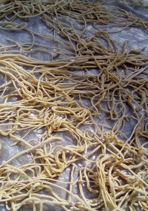 A picture of Home made taliya 😂😂.