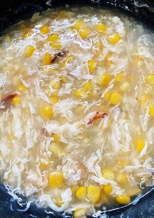 Foto resep Sup Jagung Kepiting