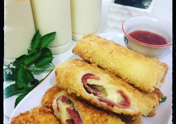 Yuk intip, Resep memasak Risol Roti Tawar  menggugah selera