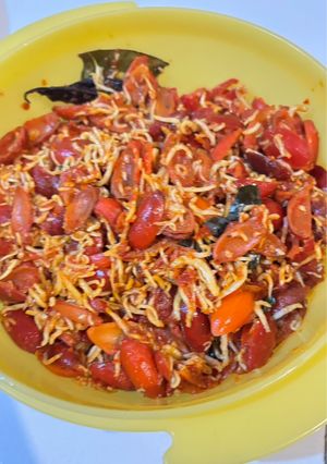 Foto resep Teri melinjo balado