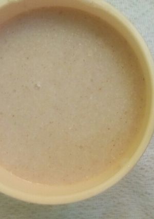 A picture of A cup of wheat porridge # author marathon #.