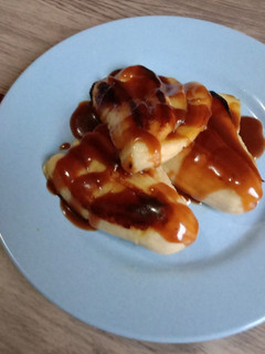 Foto resep 22. Pisang Bakar Saus Karamel