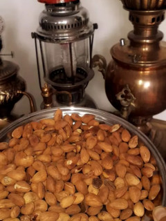 عکسی از دستور بادام شور (بو دادن بادام)