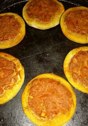 Una foto de Pizza integral bajas calorías