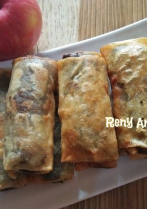 Foto resep Lumpia Pisang/ Singkong Coklat Lumer