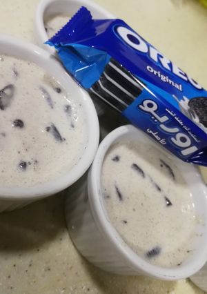 صورة لوصفة ايس كريم الاوريو
