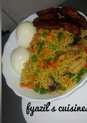 A picture of My Delicious Indomie.