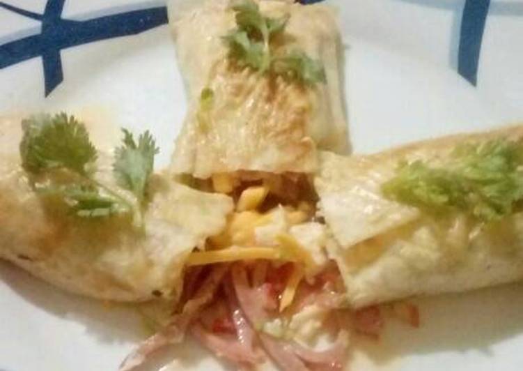 Burritos de salami