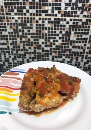 Foto resep Kakap merah asam manis