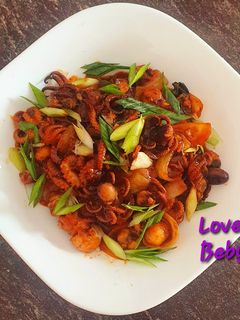 Foto resep Nagji Bokkeum (Korean Spicy Octopus)