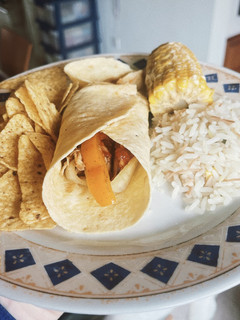 Φωτογραφία της συνταγής Fajitas με κοτόπουλο ψησταριάς