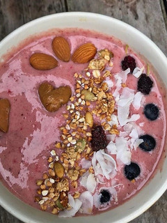 Una foto de Pink smoothie