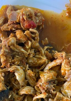 Foto resep Ayam suwir pedas