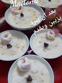 صورة لوصفة الأرز بالحليب..او الارز باللبن الطريقه بالصور