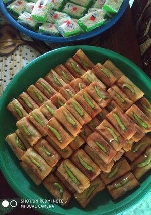 Foto resep Lumpia ayam rebung