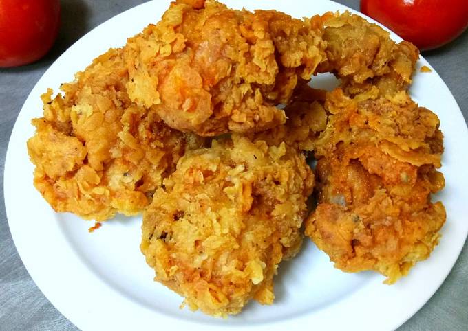 Resep Ayam  Goreng  Crispy  oleh Nur Aini Kaan Cookpad