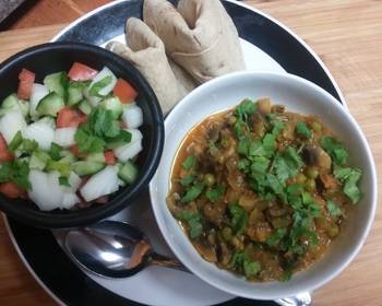 Without Fail Cooking Recipe Mushroom Matar Delicious Steady