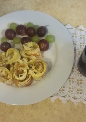 صورة لوصفة رول التورتيلا