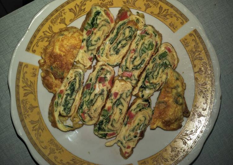 Telur gulung ala korea (계란 말이)