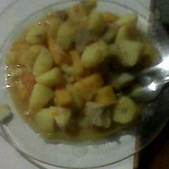 A picture of Matoke mix.