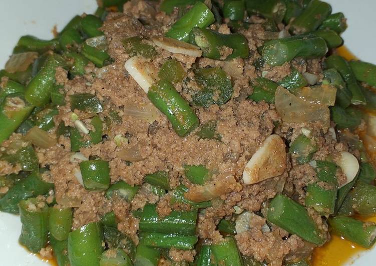 Cara mudah memasak Tumis Buncis Asam Manis Lezat