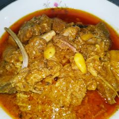 A picture of Mutton korma.