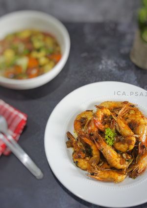 Foto resep Udang goreng mentega