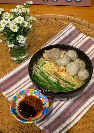 Hình của món Mì Bò Viên.