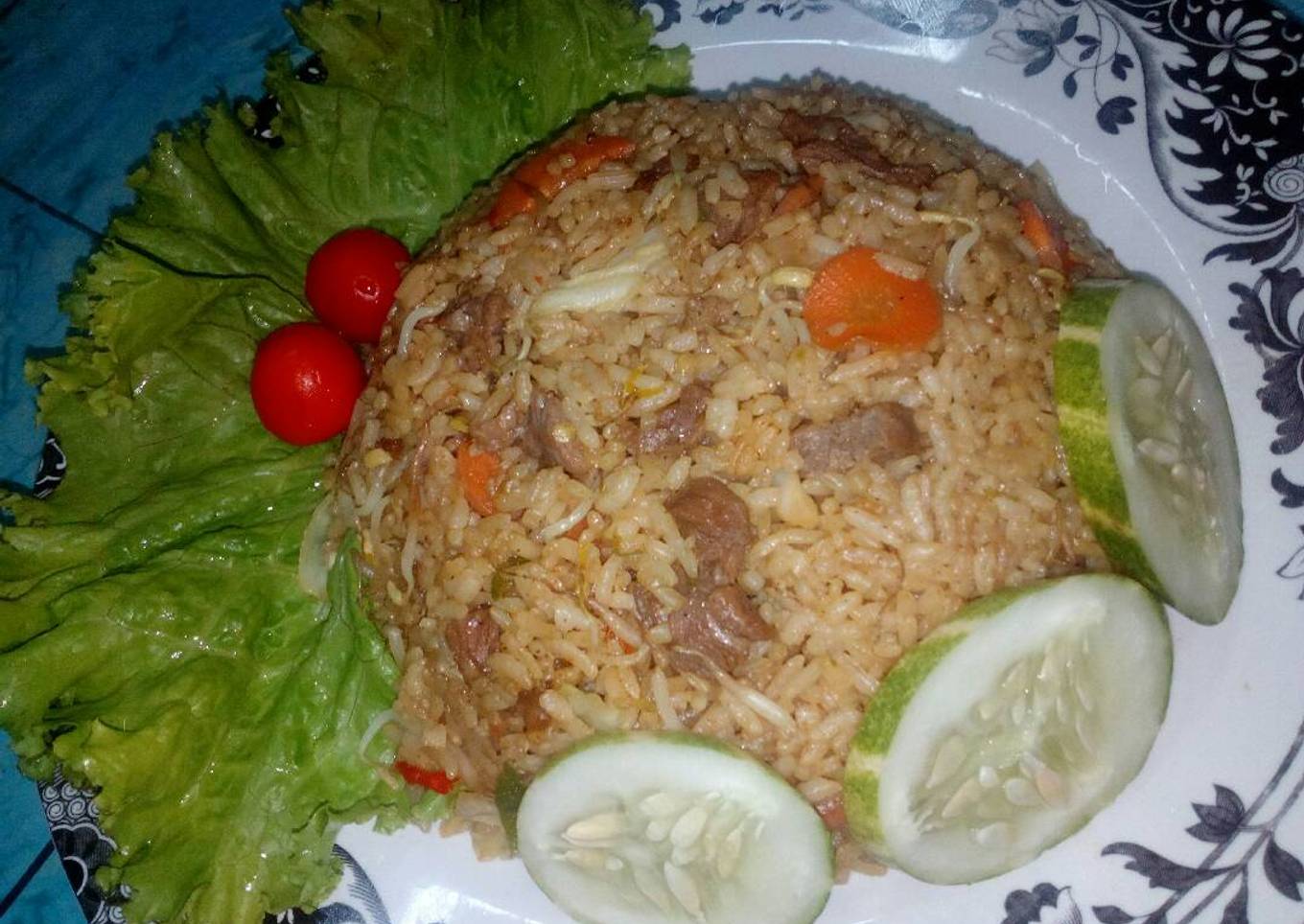 Nasi goreng kambing istimewa