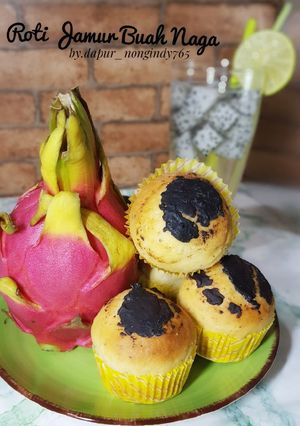 Foto resep Roti Jamur Buah Naga