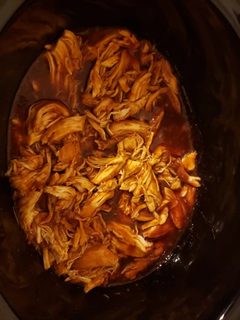 Easy Steps to Make Recipe Slow Cooker Shredded BBQ Chicken that is  Makes Drooling, Perfect}