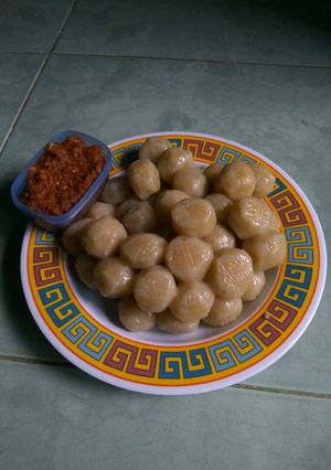 Foto resep Cilok Kuah Kacang