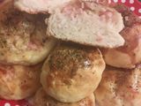 Pancitos saborizados de mozzarella y jamón
