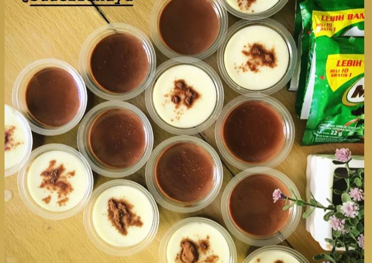 Puding Milo Vla Vanilla