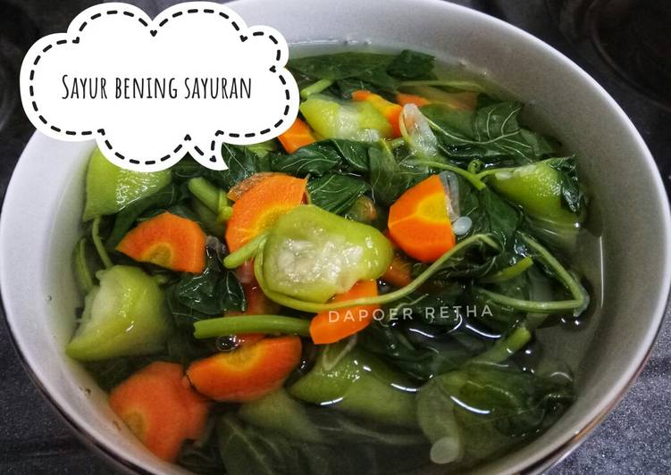 Cara termudah untuk Siapkan EnakSayur bayam (bening) segarr