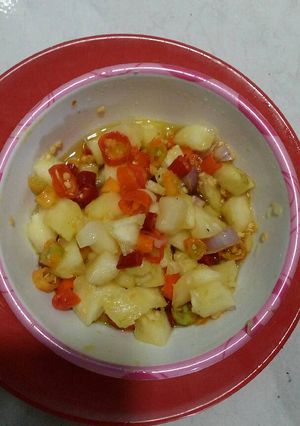 Foto resep Sambal nanas segerr
