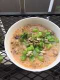 Healthy sup lentil barley
