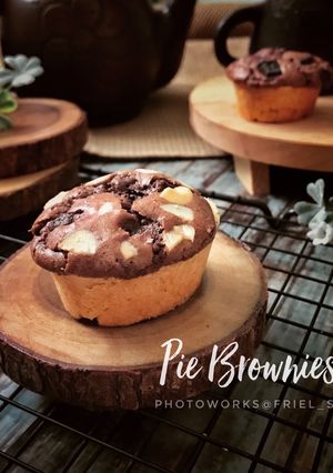 Foto resep Pie brownies 🥧