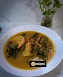 Masak lemak ayam pucuk ubi