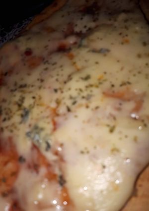 Una foto de Pizza casera
