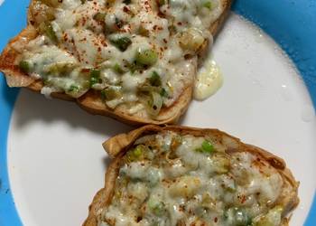 How To Serving Recipe Bread pizza Yummy How To Serving Recipe Bread pizza Yummy