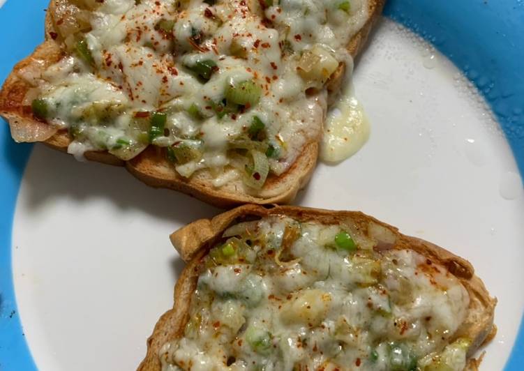 Recipe of Any-night-of-the-week Bread pizza