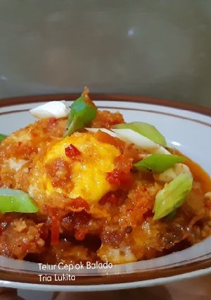 Foto resep Telur Ceplok Balado