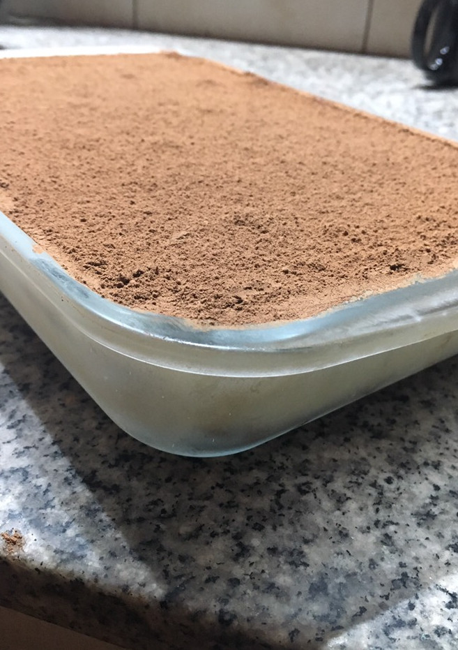 Una foto de Tiramisú delicioso